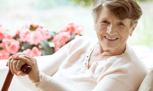 Smiling Elderly Woman