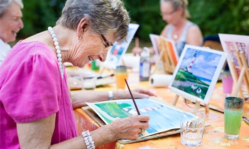 Residents Painting